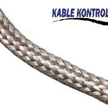 1/2" Kable Kontrol Stainless Steel Braided Sleeving (1/2" (Expansion Range 1/4" - 5/8"), 10Ft Long)