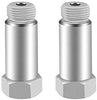 YANWEN 2PCS Defouler Straight M18 x 1.5 For O2 Oxygen Sensor Lambda Sensor Fitting Bung