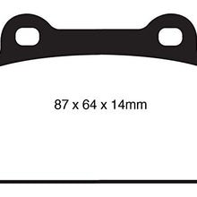 EBC Brakes DP41985R Yellowstuff Street and Track Brake Pad