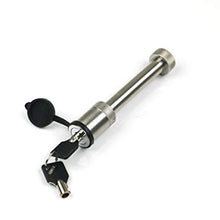 Weigh Safe WS05 Stainless Steel Receiver Lock - Designed to function with ANY Ball Mount - Drop Hitch with any 2", 2.5" and 3" Receiver