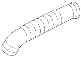 Mercedes Benz Genuine Intake Pipe 112-094-36-82