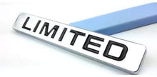 Limited Door Trunk Window Emblem Fender Trim Kit 2 Pieces (CHROME/BLACK)