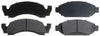 ACDelco 14D375MX Advantage Severe Duty Semi-Metallic Front Disc Brake Pad Set