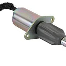 New 24V Shut Down Solenoid Compatible with/Replacement forHyundai 335LC-7 3939019, SA-4889-24 24V