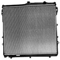 TYC 2993 Compatible with TOYOTA Tundra 1-Row Plastic Aluminum Replacement Radiator