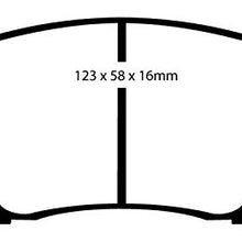 EBC Brakes DP41452R Yellowstuff Street and Track Brake Pad