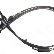 Manual Transmission Shift Cable with Clips MR102669 MB367526 (2x) Original Equipment Mitsubishi 3000GT VR-4 and Compatible with Dodge STEALTH Turbo 1994 1995 1996 1997 1998 1999