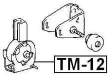 1236122090 - Front Engine Mount For Toyota - Febest