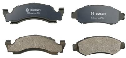Bosch BP50 QuietCast Premium Semi-Metallic Disc Brake Pad Set For Select Ford Bronco, Country Sedan, Elite, E-150, F-100, F-150, F-250, Galaxie, Torino, Thunderbird; Lincoln; Mercury + More; Front