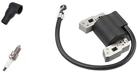 PARTSRUN 33-340 397358 Ignition Coil Module with Spark Plug and Boot Replace Briggs and Stratton 5HP Engines 697037, 395491, PT10998,ZF385-HHS