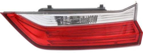 Tail Light Assembly Compatible with 2017-2019 Honda CR-V Inner LED Passenger Side