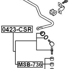 Mr476595 - Stabilizer Link / Sway Bar Link Kit (3 Set) For Mitsubishi - Febest