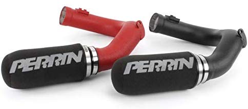 PERRIN Cold Air Intake System Compatible with AUTOMATIC ONLY Subaru BRZ 2017-19 and Toyota 86 2017-19 (RED)