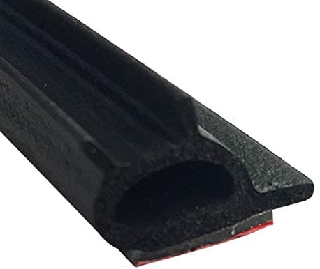 Steele Rubber Products Boat Compartment and Hatch Seal - Peel-N-Stick Small P with Ears - Sold and Priced per Foot 70-3852-372