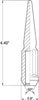 Wheel Accessories Parts 20 Pc Spiked Solid Metal Lug Nuts M12x1.50 Thread 4.4