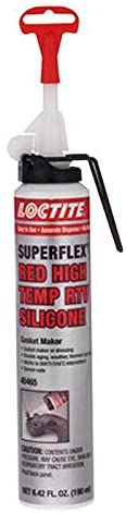 Loctite RTV Red Silicone High Temperature Gasket Maker Power Can, 190 ml (40465)