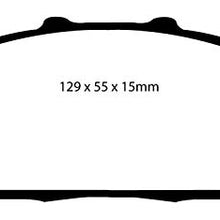 EBC Brakes DP41206R Yellowstuff Street and Track Brake Pad