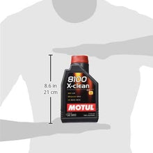 Motul (2785) 8100 X-Clean 5W-30 Synthetic Engine Oil, 1 Liter