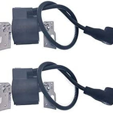 PARTSRUN 592846 2PCS Ignition Coil Module for Briggs & Stratton 691060 Magneto Armature for B&S John Deere 799651 Engines,ZF462V