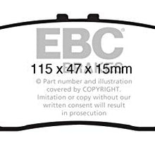 EBC Brakes DP41850R Yellowstuff Street and Track Brake Pad