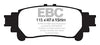 EBC Brakes DP41850R Yellowstuff Street and Track Brake Pad