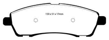 EBC Brakes DP61603 6000 Series Greenstuff Truck and SUV Brake Pad