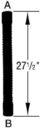 Dayco 81211 Flex Hose 1-1/2 X 27 1/2