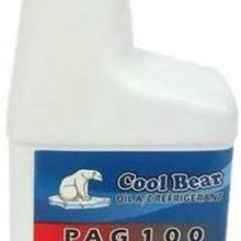 COOLBEAR A/C Compressor Oil 8oz/ PAG Oil 100/ AC Oil/A/C System Oil for R-134A