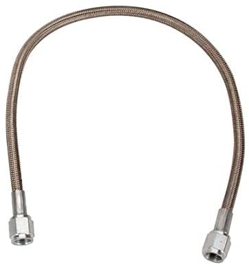 AFCO 40265-18 18 Inch Brake Hose w/Straight Ends -3