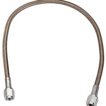 AFCO 40265-18 18 Inch Brake Hose w/Straight Ends -3