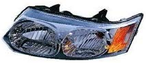 Saturn Ion Sedan 03-07 Headlight Assembly LH USA Driver Side NSF