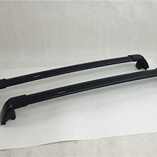 2 Pieces Cross Bars Fit for KIA KX5 2016 2017 2018 2019 2020 2021 Black Cargo Baggage Luggage Roof Rack Crossbars