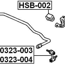 52320S9A003 - Rear Right Stabilizer Link / Sway Bar Link For Honda