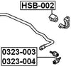 52320S9A003 - Rear Right Stabilizer Link / Sway Bar Link For Honda