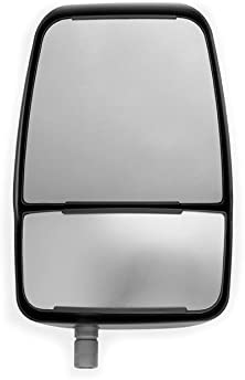 Velvac 714580 Replacement Mirror Head, Right Side, Black, Manual, 1 Pack