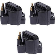 HICKS 5C1058 10467067 Ignition Coil Pack of 3 for 3.8L L4 V6 - Bu-ick Lesabre LaCrosse, Che vy Impala Monte Carlo, Pont iac Grand Prix 1991-2008, Replace OE# DR39 E530C D555 C849 D545 D576 C1235