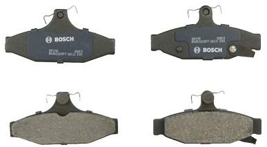 Bosch BP295 QuietCast Premium Semi-Metallic Disc Brake Pad Set For 1984-1987 Chevrolet Corvette; Rear
