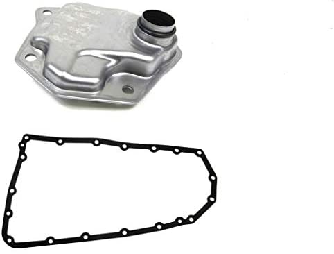 Genuine Mitsubishi Transmission Valve Body Oil Filter & Gasket 2824A007 2705A015 Lancer with CVT Transmission 2008 2009 2010 2011 2012 2013 2014 2015