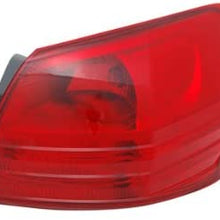 TYC 11-6335-00-1 Compatible with NISSAN Rogue Right Replacement Tail Lamp