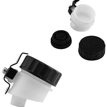 Semoic Brake Master Cylinder Oil Reservoir Fluid Bottle for Vtr1000F 98-04 Cbr1000Rr 04-07 Zz