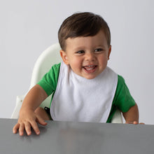 Neat Solutions White Infant Baby Bibs, 10Pk Unisex