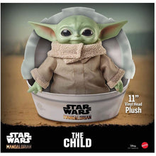 Star Wars The Child Plush Toy, 11-inch Small Yoda-like Soft Figure from The Mandalorian