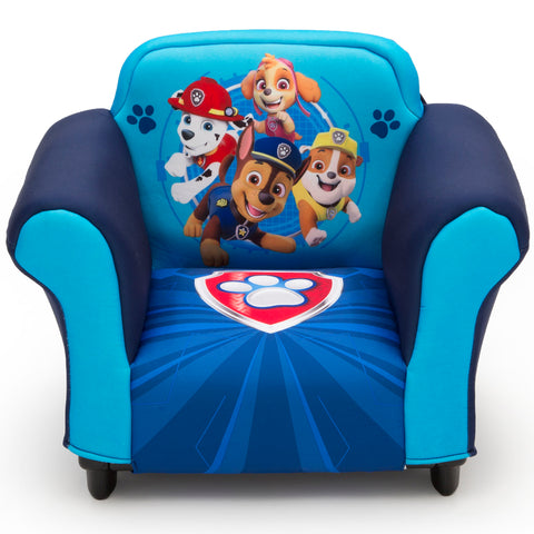 Nick Jr. PAW Patrol Kids Upholstered Chair with Sculpted Plastic Frame by Delta Children