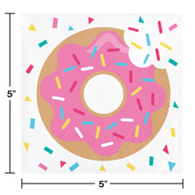 Donut Time Birthday Party Supplies Kit - 8 Guests