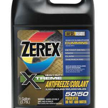 ZEREX ZXPCRU1 Antifreeze Coolant,1 gal.,RTU