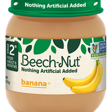 (10 Pack) Beech-Nut Stage 2, Banana Baby Food, 4 oz Jar