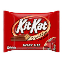 KIT KAT, Milk Chocolate Wafer Snack Size Candy Bars, Valentine's Day Candy, 10.78 Oz., Bag