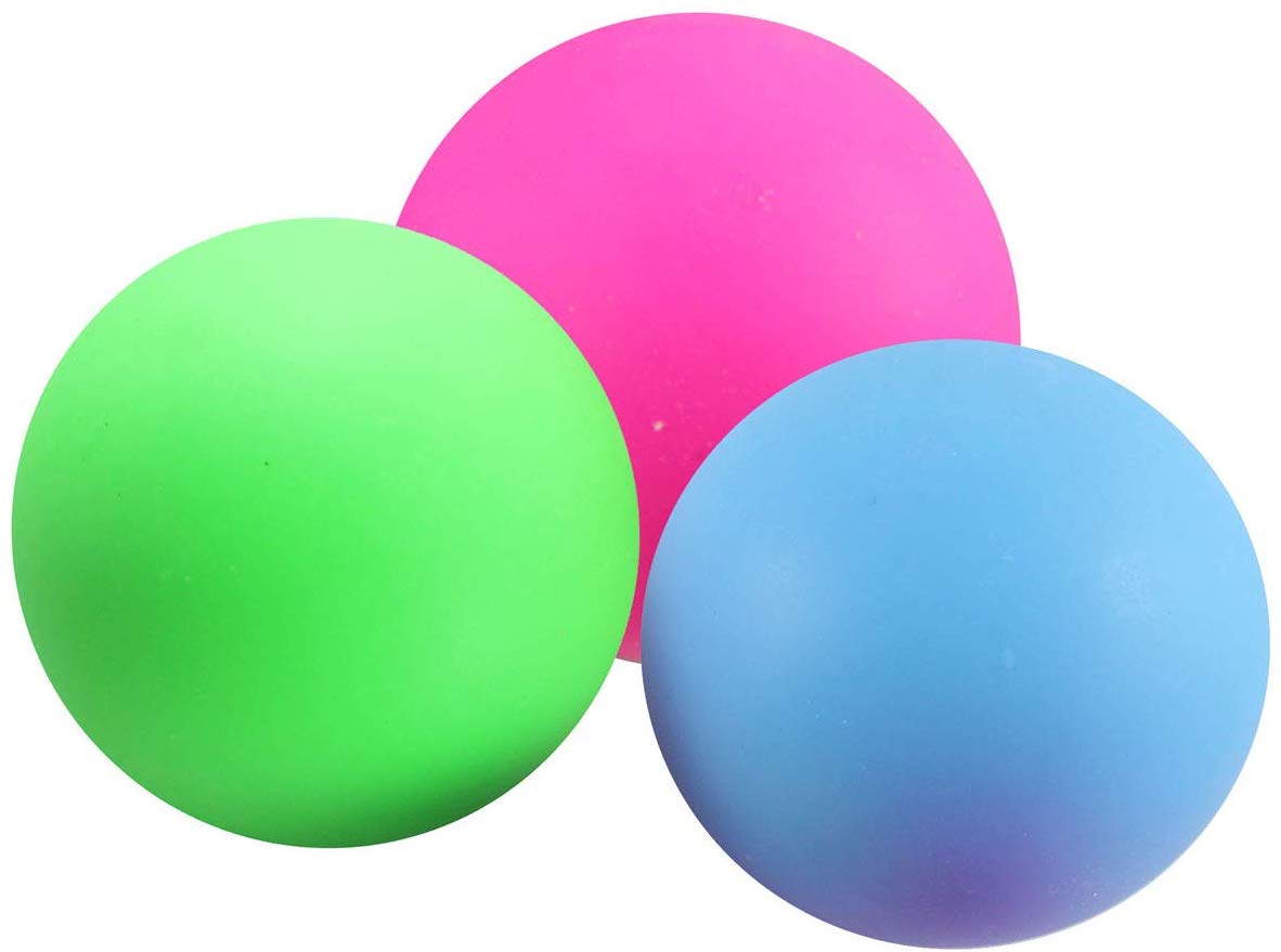 3 Stretchy Squishy Squeeze Stress Balls - Sensory, Fidget Toy- Gooey Squish OT