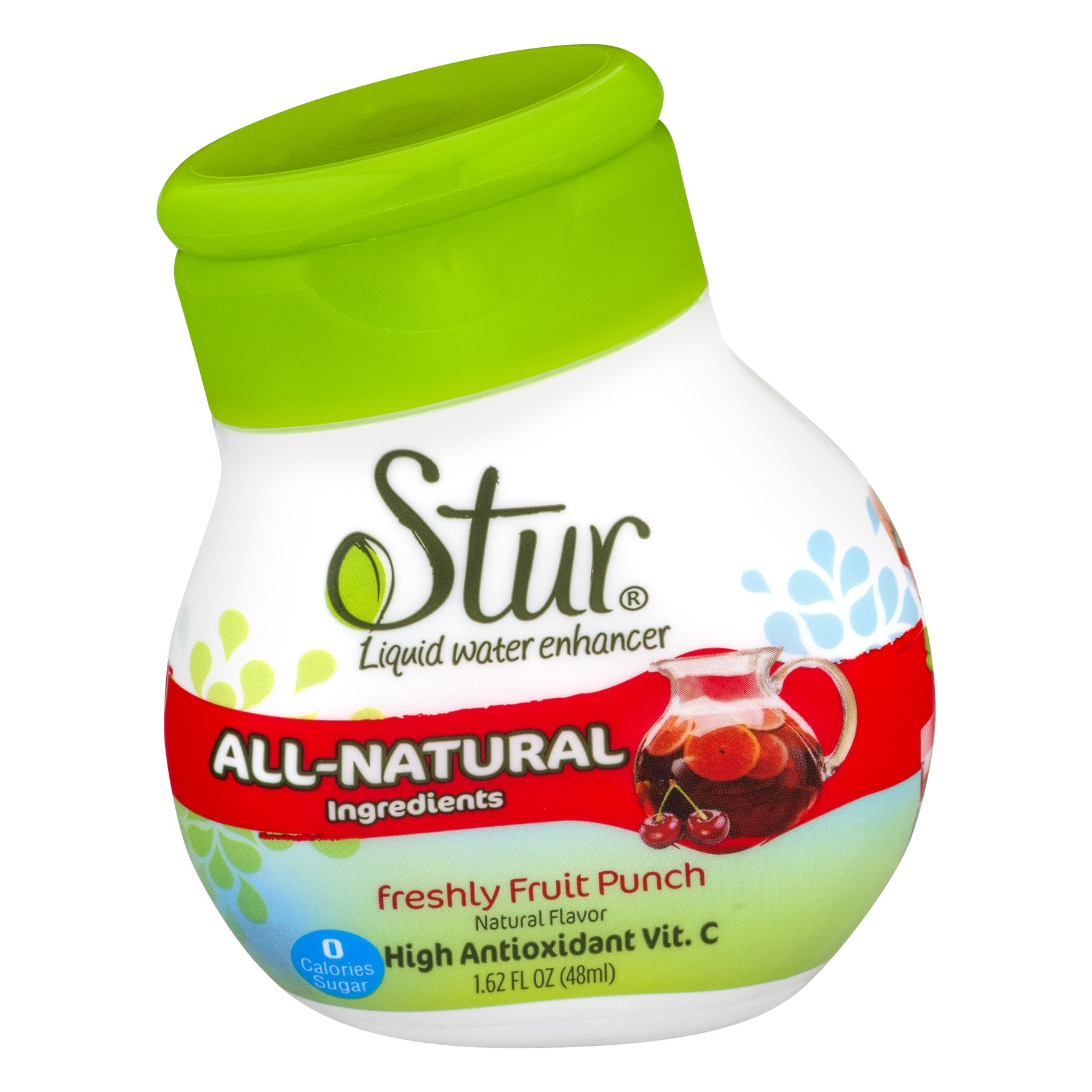 Stur Liquid Water Enhancer Freshly Fruit Punch, 1.62 FL OZ