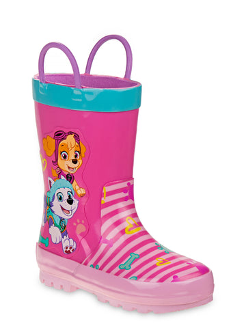 Nickelodeon Paw Patrol Skye & Everest Rain Boots (Toddler Girls)